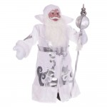 Фигура интерьерная Дед Мороз в белом кафтане
