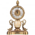 Часы каминные из бронзы 30 см