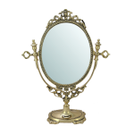 Зеркало настольное БУДУАР из бронзы