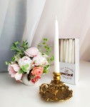 *Набор ЭКО свечей Adpal из 20 шт., 21 см х 2,1 см стеарин