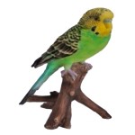 Фигура декоративная садовая навесная Зеленый попугай