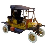   1912 YELLOW FORD T CAR