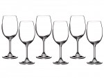 Набор бокалов для вина из 6 шт. КЛАРА 350 мл, 20 см