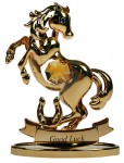 Фигурка декоративная Лошадка с кристаллами Swarovski, 9 см