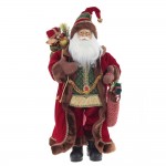 Фигура интерьерная Дед Мороз 71 см в красном длинном кафтане