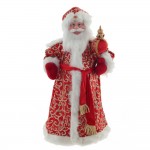 Фигура интерьерная Дед Мороз в красном длинном кафтане