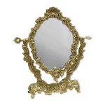 Зеркало настольное из латуни РАКУШКА